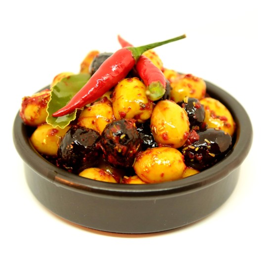 Mélange d'olives à la catalane Mélange d'olives à la catalane