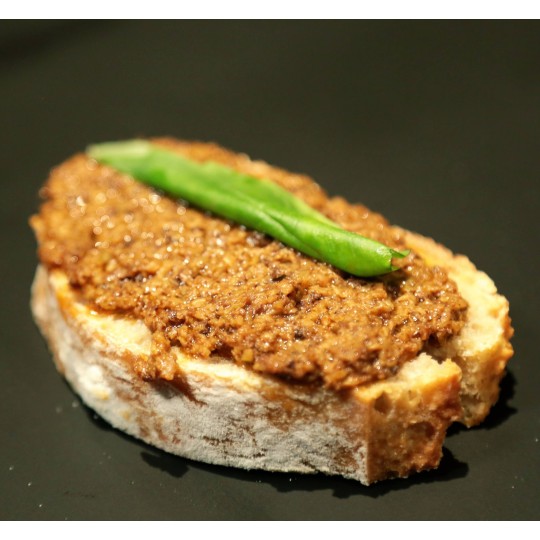 Caviar de tomates séchées aux olives