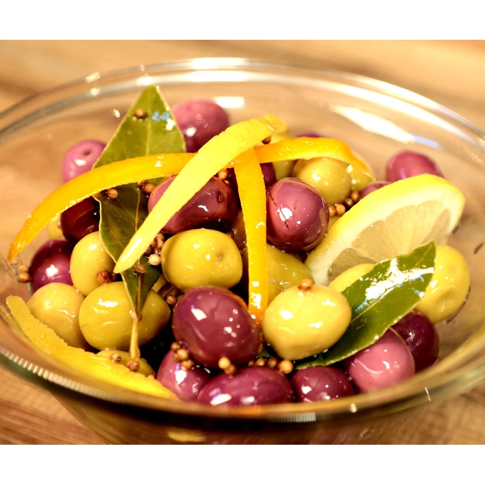 olives aux agrumes